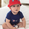 Mayoral Newborn Καπέλο διπλής όψης Νεογέννητο αγόρι 22-09486-034 Κόκκινο - Thumbnail Image 4
