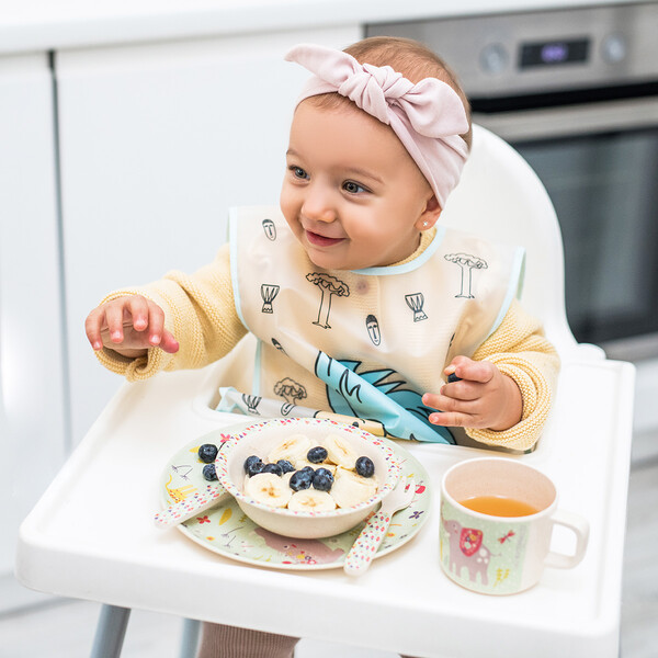 BabyOno: Σαλιάρα - Ποδιά -12m+ Πλατύπους BN838 - Image 2