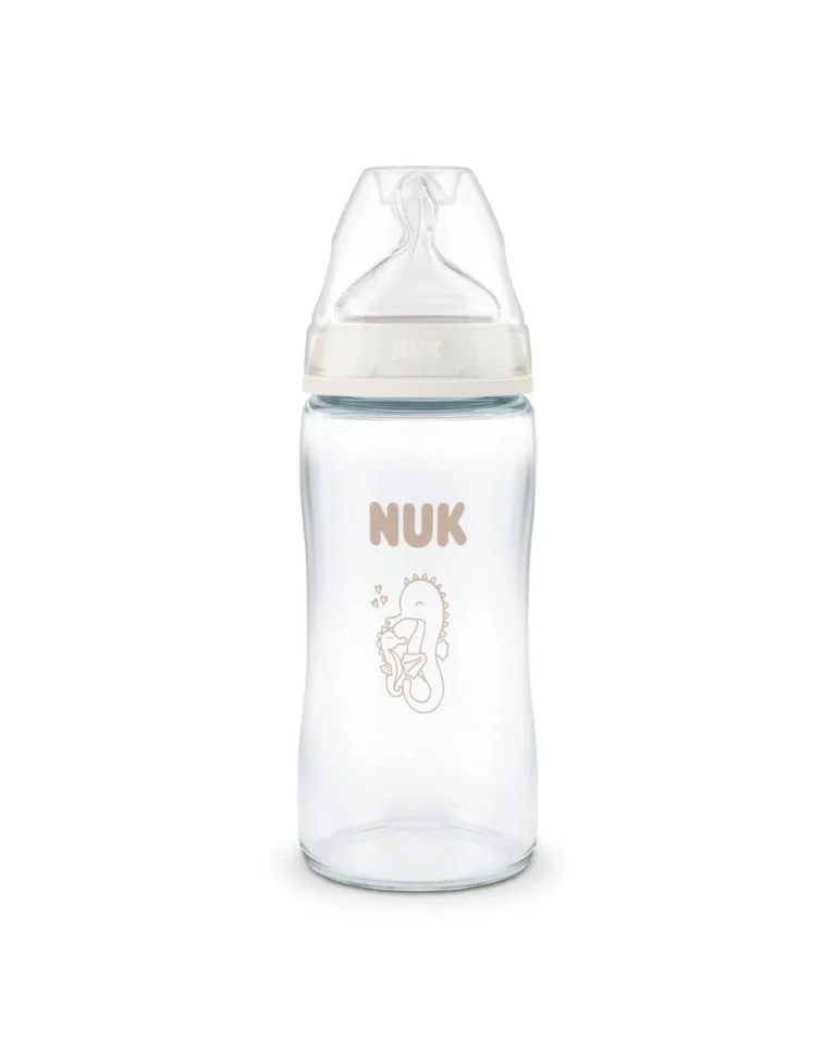 nuk ΜΠΙΜΠΕΡΟ perfect match pp 260ml (ΣΙΛΙΚ.) temp.control rainbow