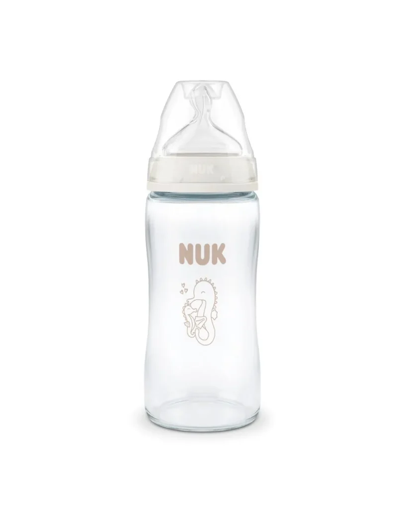 nuk ΜΠΙΜΠΕΡΟ perfect match pp 260ml (ΣΙΛΙΚ.) temp.control rainbow
