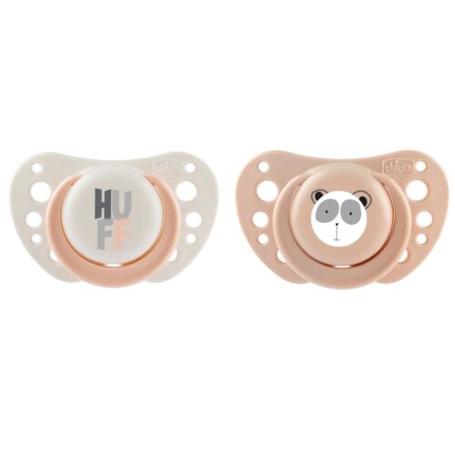 CHICCO Air PhysioForma Μπεζ - Ροζ Για 0-6 Μηνών 2τμχ