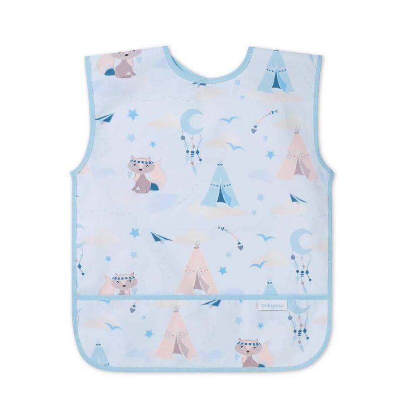 BabyOno: Αδιάβροχη σαλιάρα με θήκη 2-4years -RACCOON BN1642/01