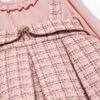Abel&Lula Φόρεμα tweed μωρό κορίτσι 15-05504-008 Ροζ - Thumbnail Image 3