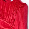 Abel&Lula Φόρεμα βελούδο glitter κορίτσι 15-05528-002 Κόκκινο - Thumbnail Image 3