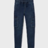 mayoral Παντελονι soft denim jogger 15 7560 27 τζιν σκουρ