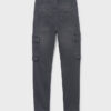 mayoral Παντελονι soft denim jogger 15 7560 28 μαυρο