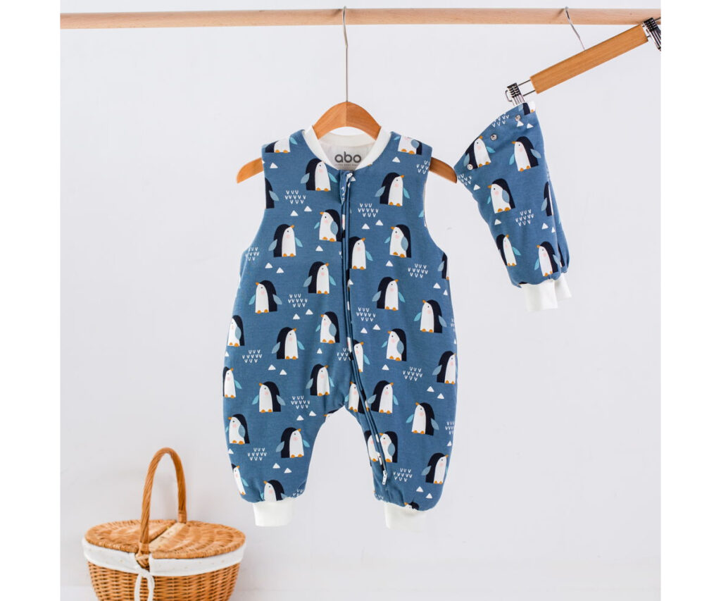 abo Χειμερινός Υπνόσακος classic Με Αποσπώμενα Μανίκια 2.5 tog penguins 311007