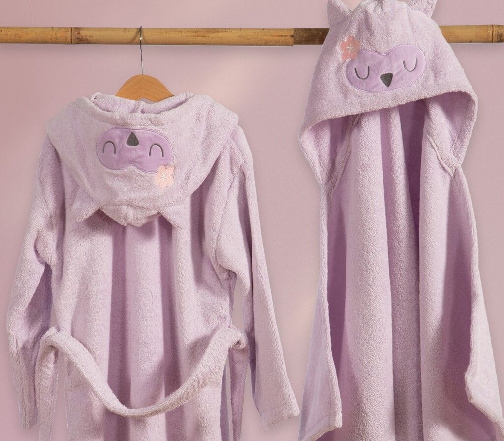 nef nef homeware Μπουρνούζι κάπα best friends lavender03882