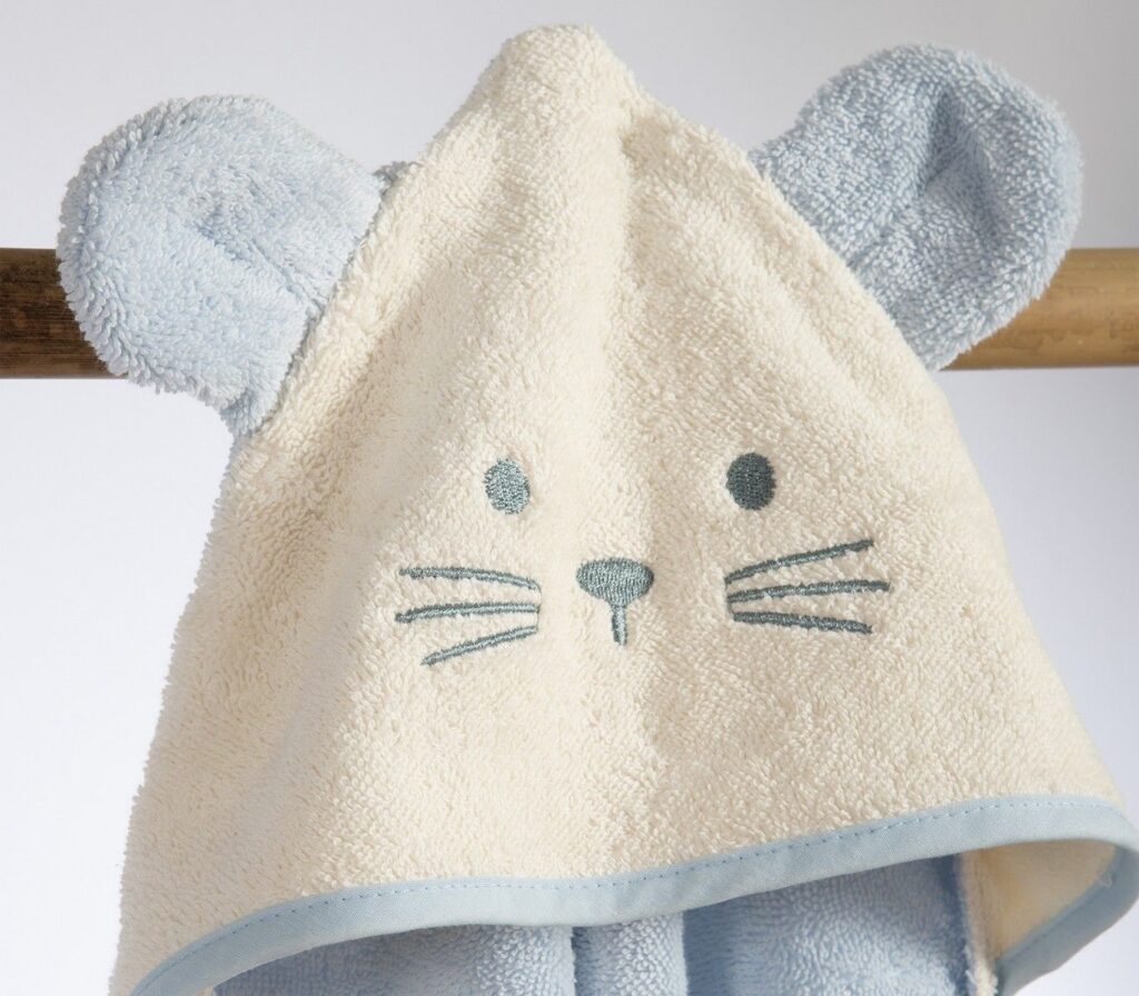 nef nef homeware Μπουρνούζι κάπα special party blue 038827