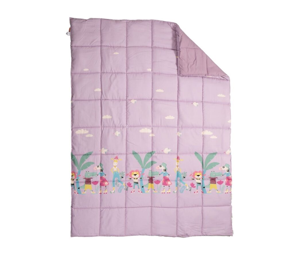 nef nef homeware Παιδικό πάπλωμα μονό roller friends lilac 038319