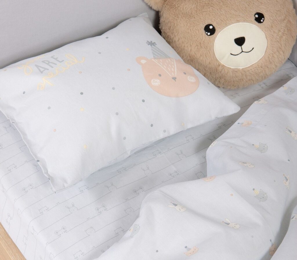 nef nef homewear Σεντόνια κούνιας σετ special party blue 038239