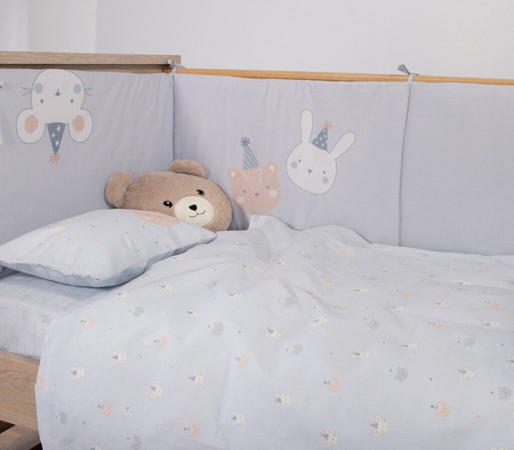 nef nef homewear Σεντόνια κούνιας σετ special party blue 038239