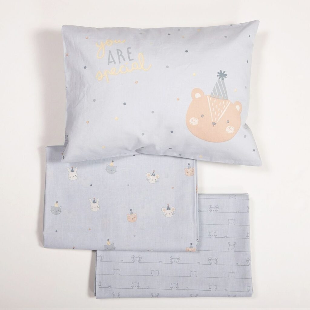 nef nef homewear Σεντόνια κούνιας σετ special party blue 038239