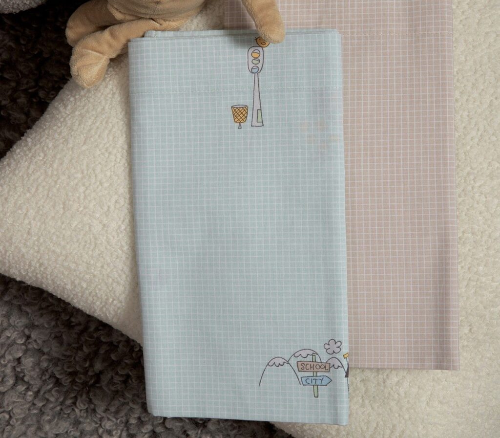 nef nef homeware Σεντόνια λίκνου σετ special party blue 038242 (Αντιγραφή)