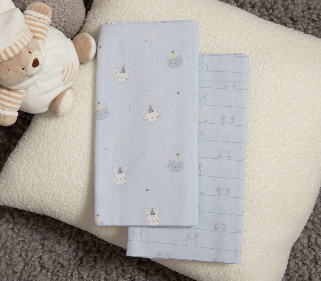 nef nef homeware Σεντόνια λίκνου σετ special party pink 038242 (Αντιγραφή)