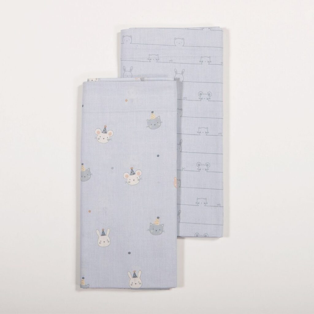 nef nef homeware Σεντόνια λίκνου σετ special party pink 038242 (Αντιγραφή)