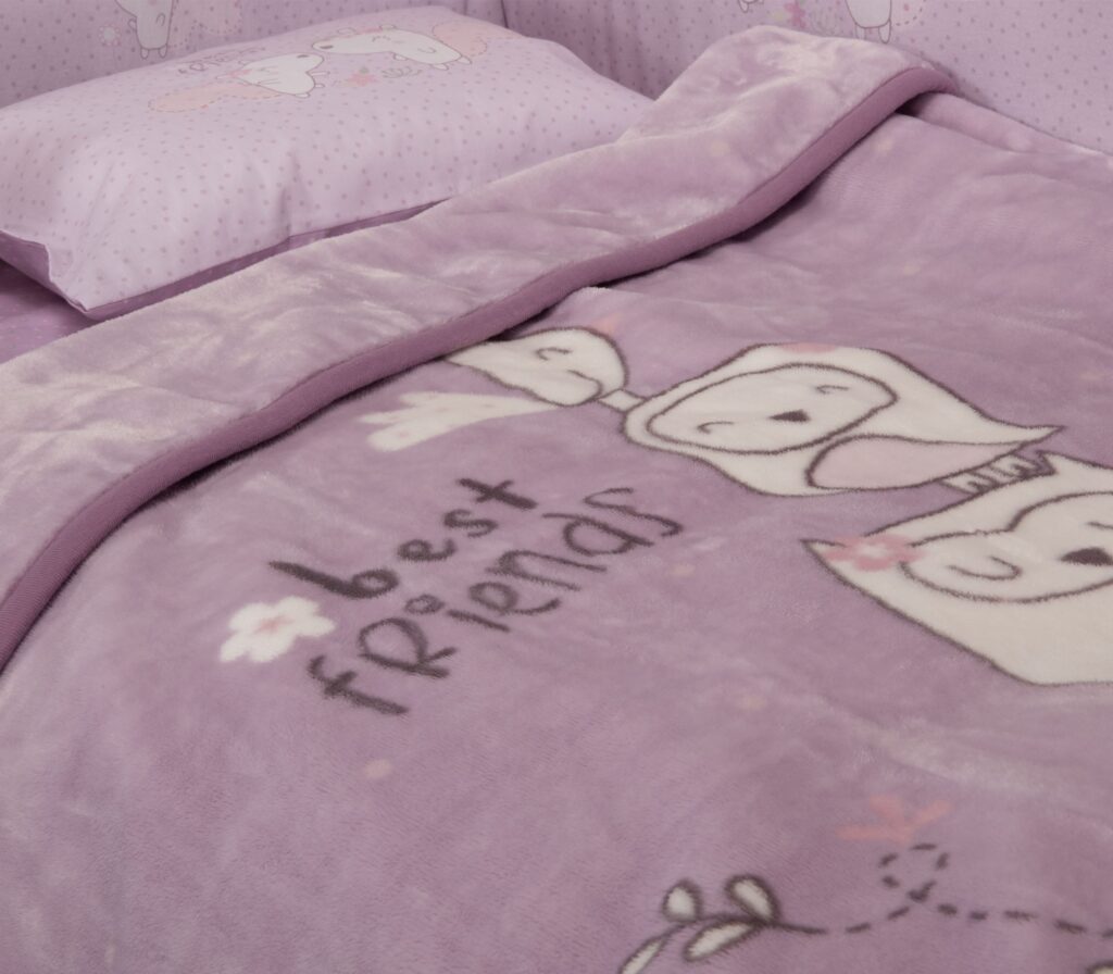 nef nef Βρεφική κουβέρτα αγκαλιάς best friends 160Χ220 038422 (Αντιγραφή)