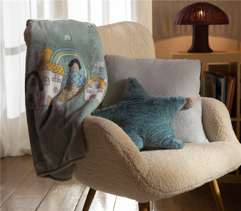 nef nef Βρεφική κουβέρτα αγκαλιάς in the city 75x100 038141