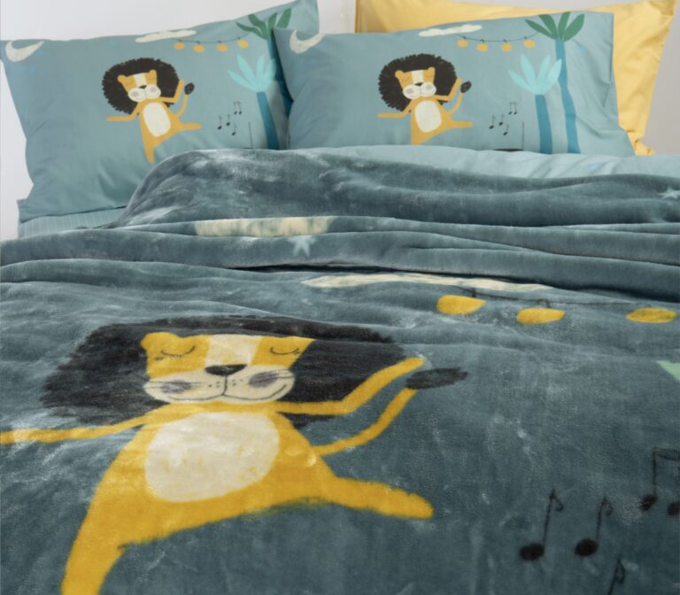 nef nef Παιδική κουβέρτα wild dance160x220 038147