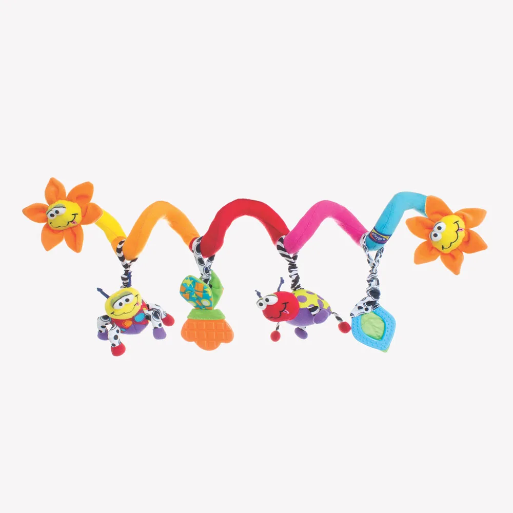 playgro twirly whirly bugs pram spiral Κρεμαστό Καλαθιού Ζωύφια 0111885