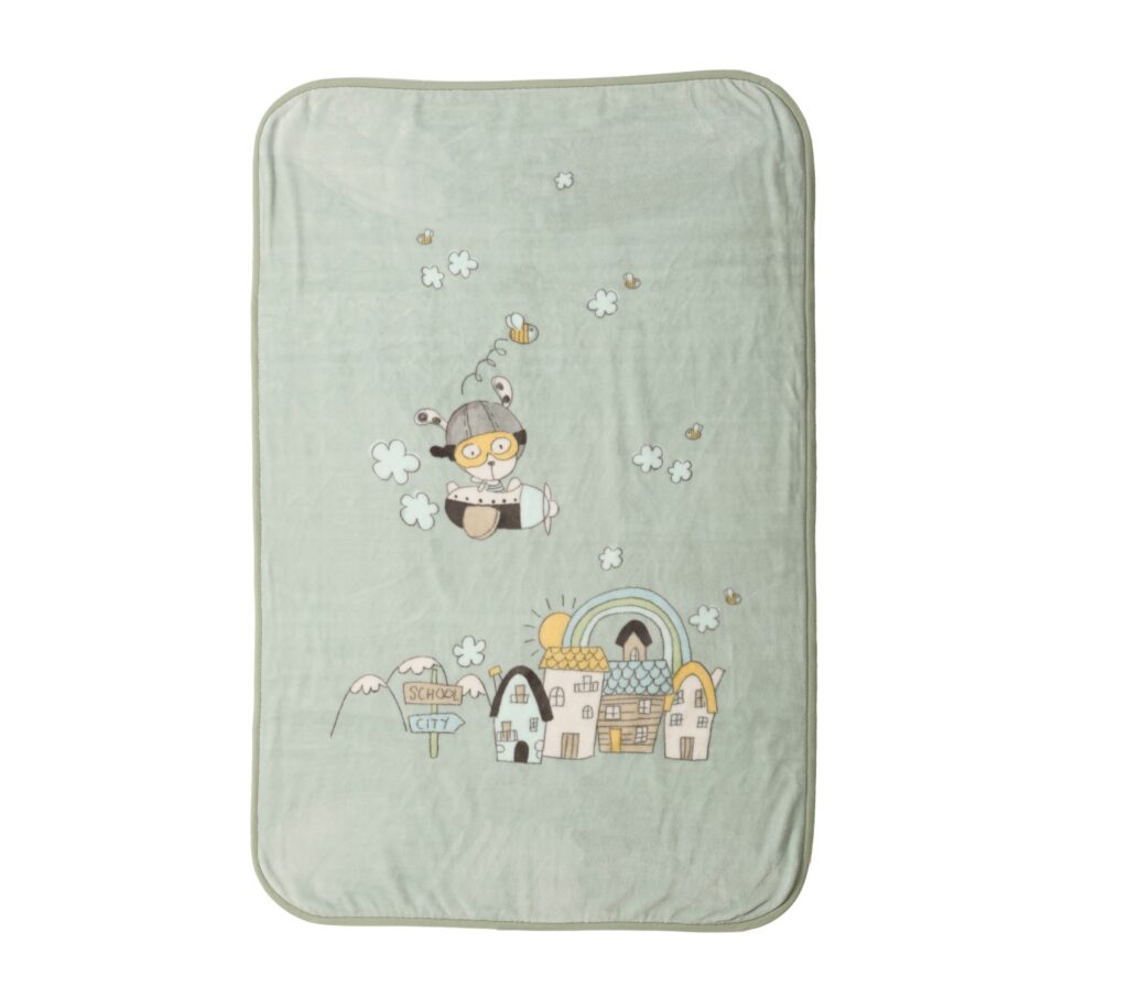 nef nef Βρεφική κουβέρτα αγκαλιάς in the city 75x100 038141