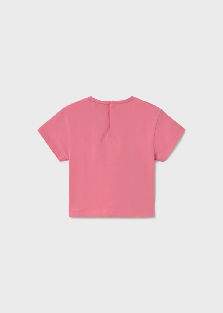 mayoral Μπλουζα κοντομανικη βασικη 26 105 77 Ροζ / Φούξια