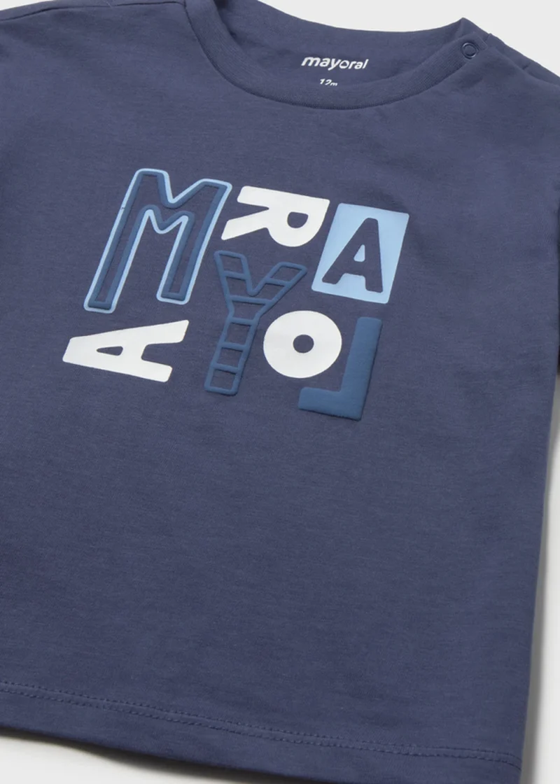 mayoral Μπλουζα κοντομανικη βασικη 26 106 10 Τυρκουάζ