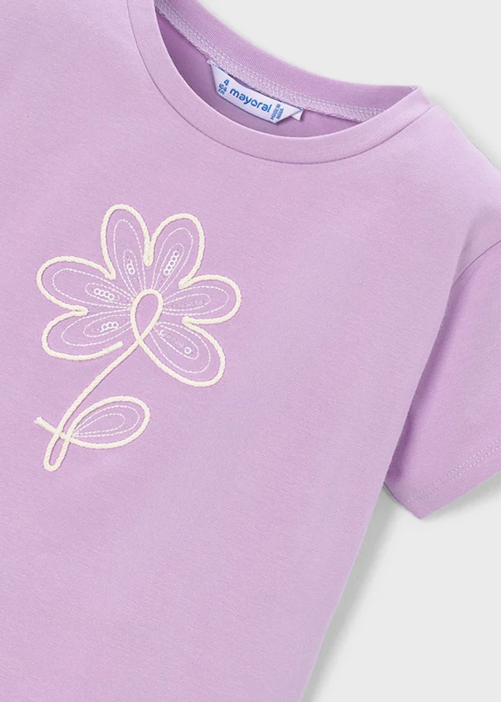 mayoral Μπλουζα κοντομανικη βασικη 26 174 59 Λιλά