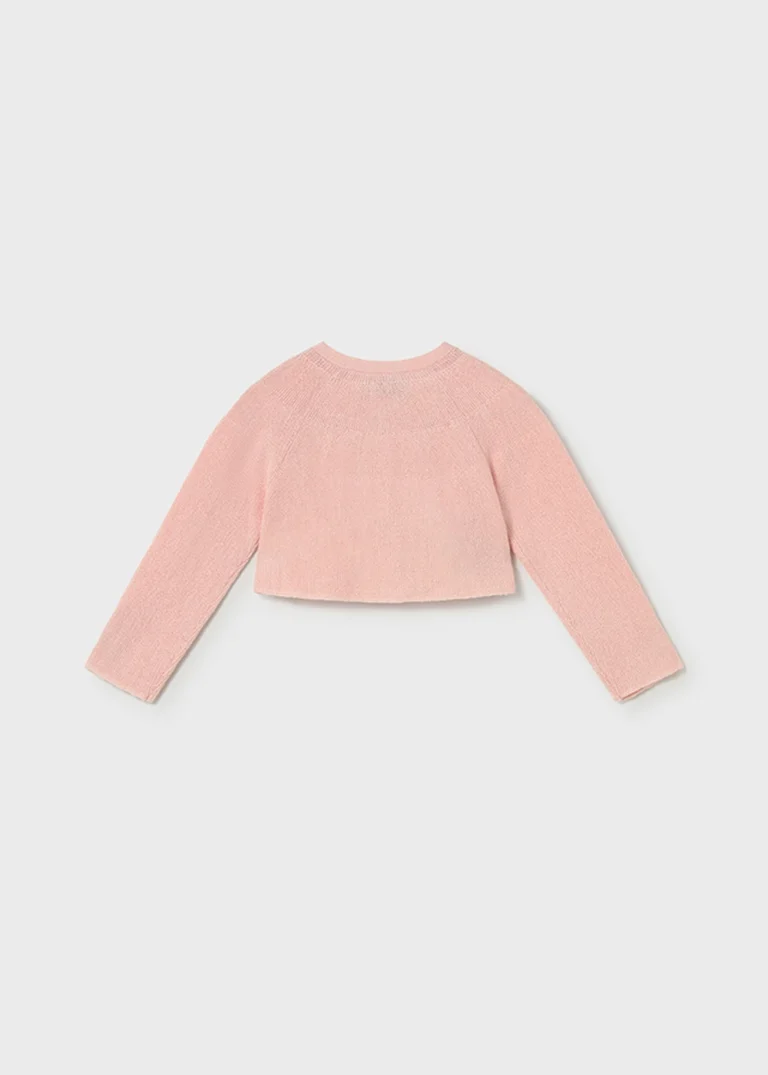 mayoral Ζακετα πλεκτη βασικη στρ γιακ 26 302 74 Ροζ απαλό