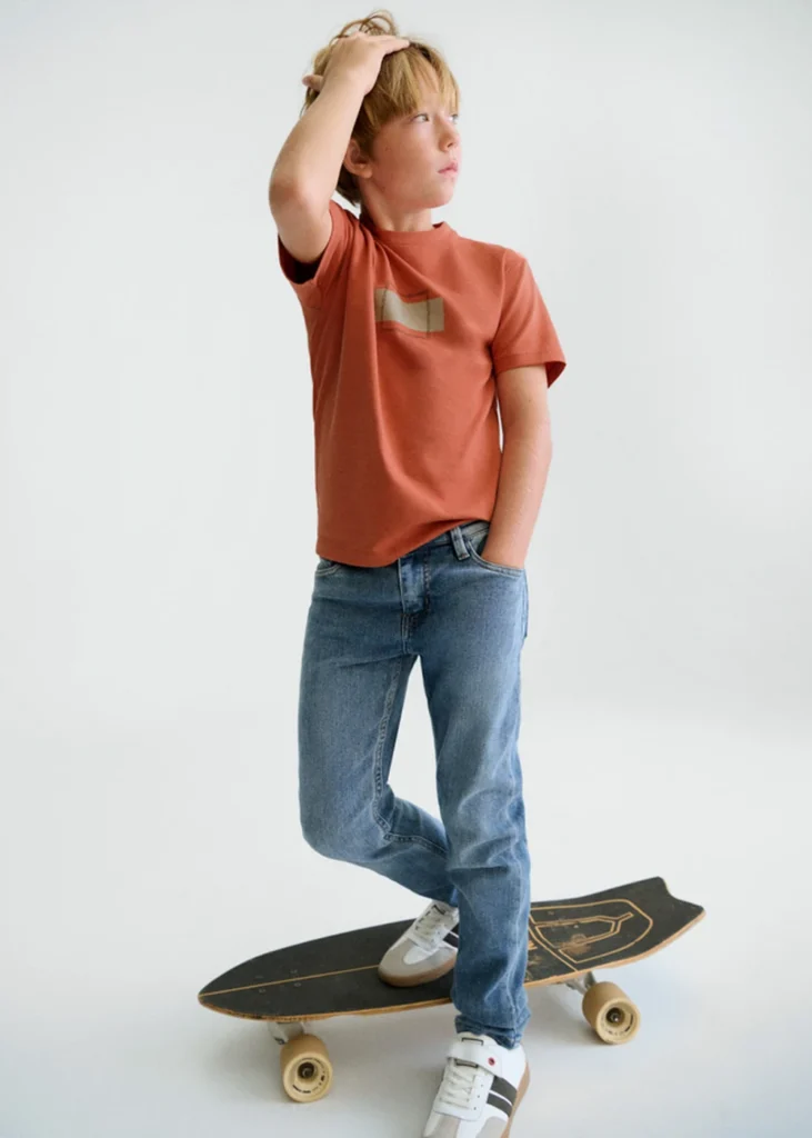 mayoral Παντελονι Τζιν regul fit βασι 26 543 92 Γκρι