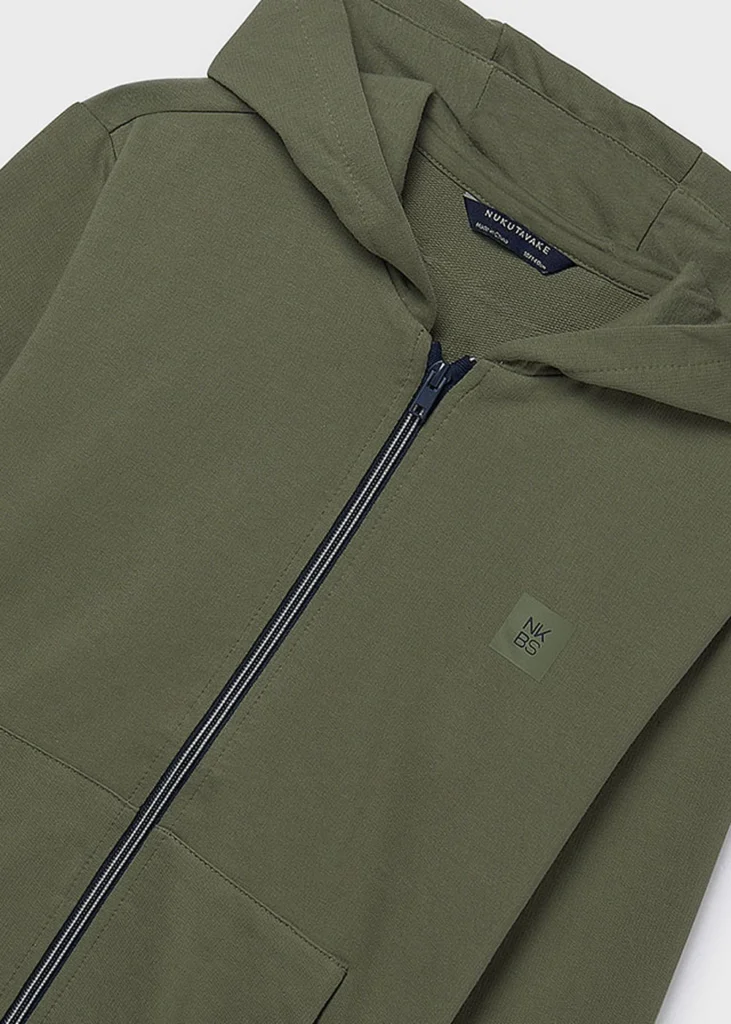 mayoral Ζακετα με κουκουλα βασικη 26 804 54 Πράσινο σκούρο