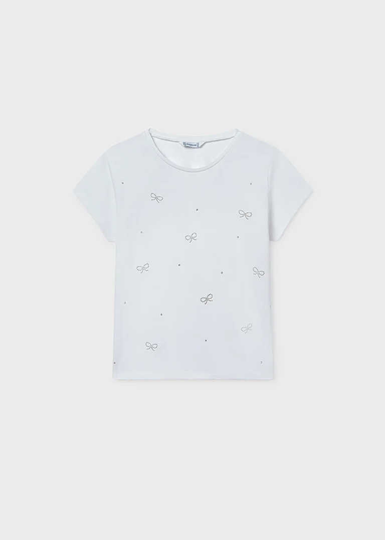 mayoral Μπλουζα κοντομανικη βασικη 26 854 84 Μπεζ