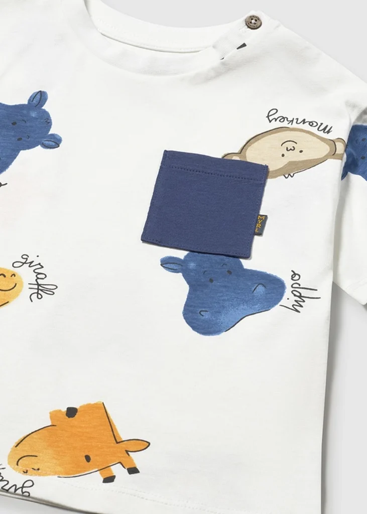 mayoral Μπλουζα κοντομανικη σταμπωτη 26 1014 92 Άκουςμαρίν