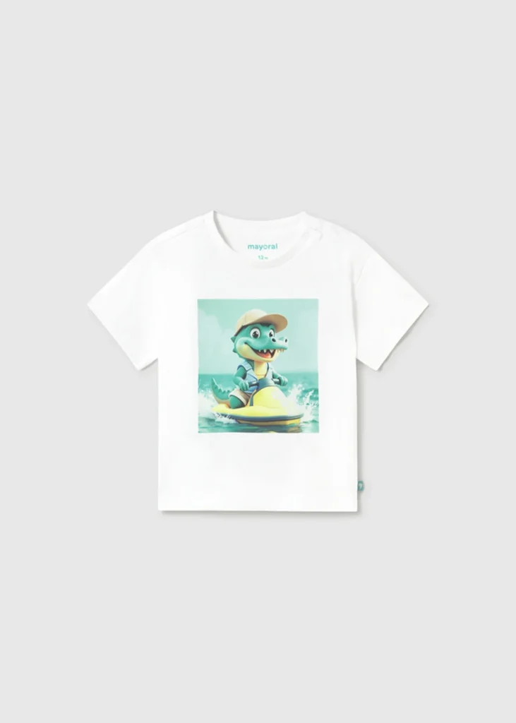 mayoral Μπλουζα κοντομανικη jet ski 26 1015 22 Κίτρινο