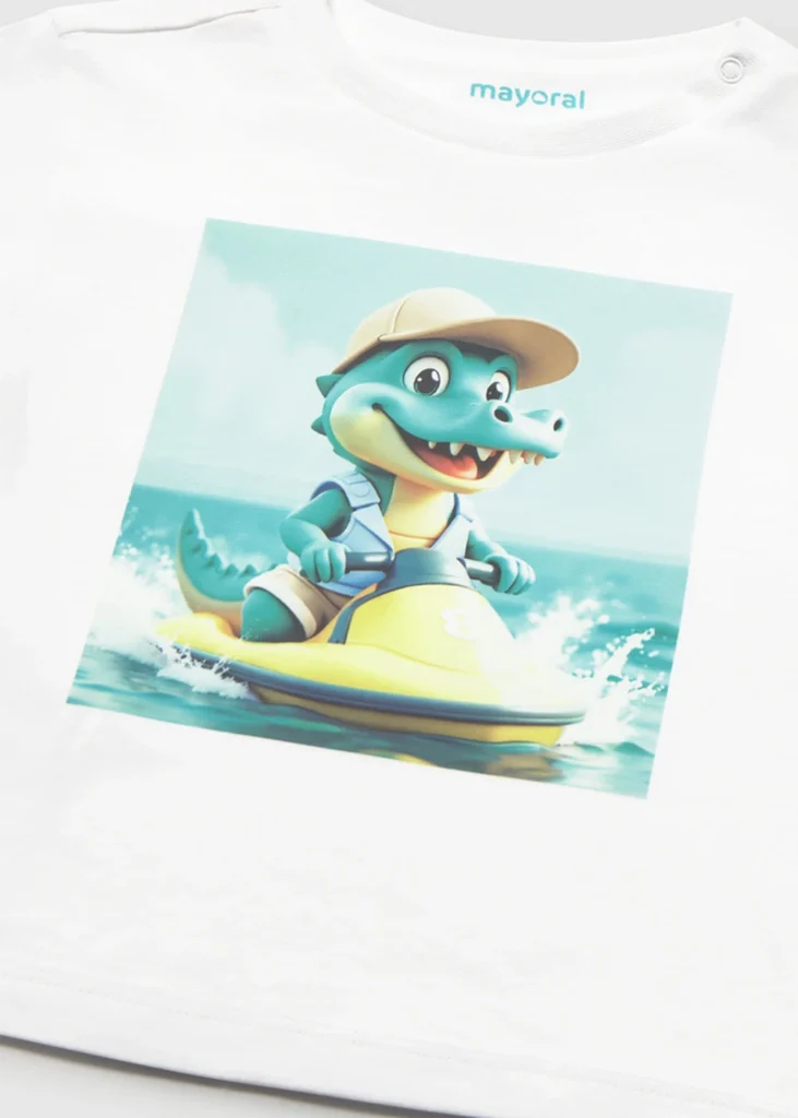 mayoral Μπλουζα κοντομανικη jet ski 26 1015 22 Κίτρινο