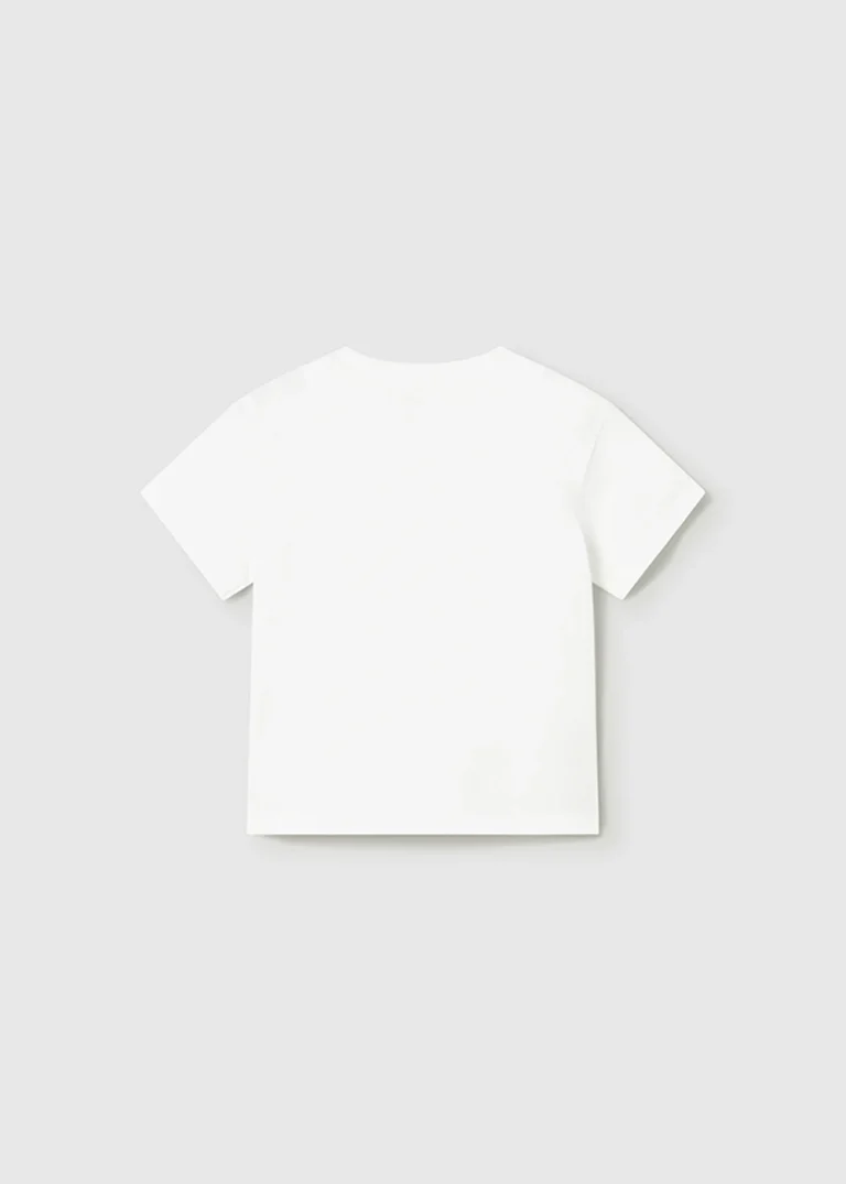 mayoral Μπλουζα κοντομ play καμερα 26 1016 26 Λευκό