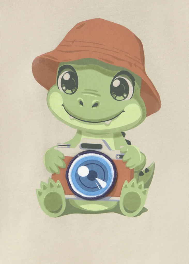 mayoral Μπλουζα κοντομ play καμερα 26 1016 26 Λευκό