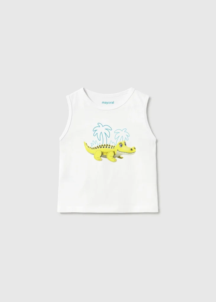 mayoral Μπλουζα τιραντες play 26 1018 12 Κροκόδειλο