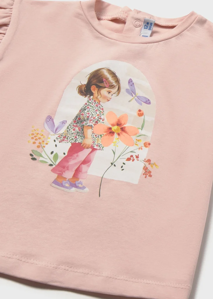 mayoral Μπλουζα κοντομανικη σχεδιο 26 1080 95 Πράσινο