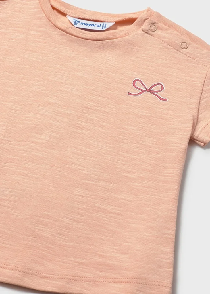 mayoral Μπλουζα κοντομ σχεδιο πλατη 26 1083 22 Μανταρινί