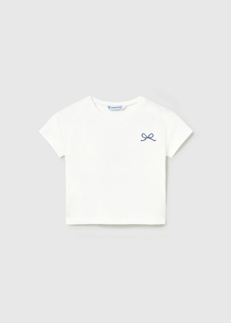 mayoral Μπλουζα κοντομ σχεδιο πλατη 26 1083 22 Μανταρινί