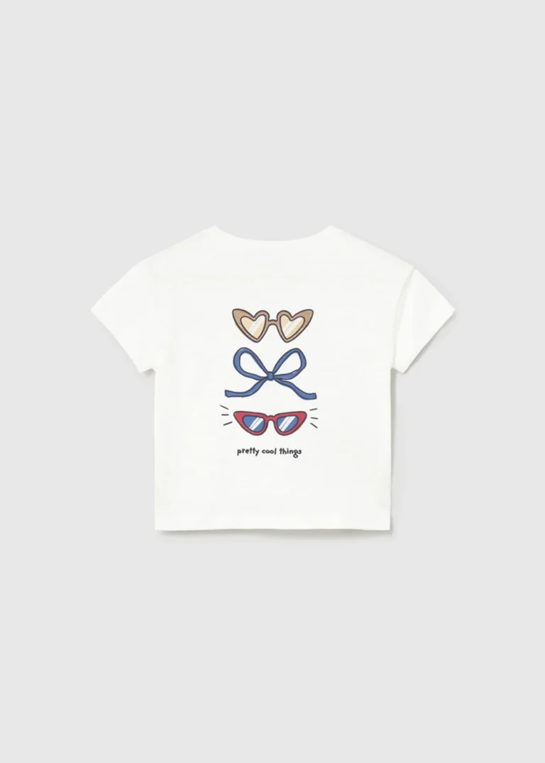 mayoral Μπλουζα κοντομ σχεδιο πλατη 26 1083 22 Μανταρινί