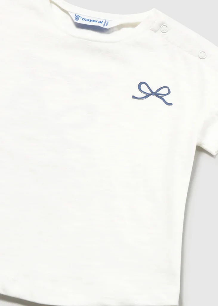 mayoral Μπλουζα κοντομ σχεδιο πλατη 26 1083 22 Μανταρινί