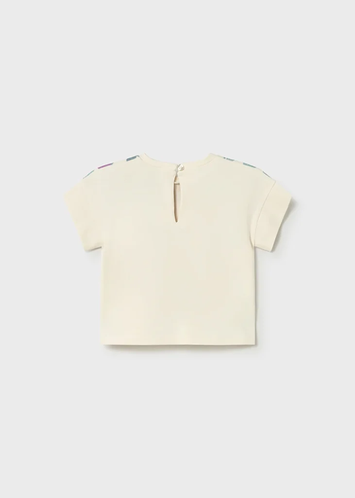 mayoral Μπλουζα κοντομαν μεταξοτυπια 26 1085 21 Μπεζ