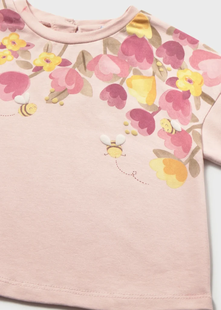 mayoral Μπλουζα κοντομαν μεταξοτυπια 26 1085 21 Μπεζ