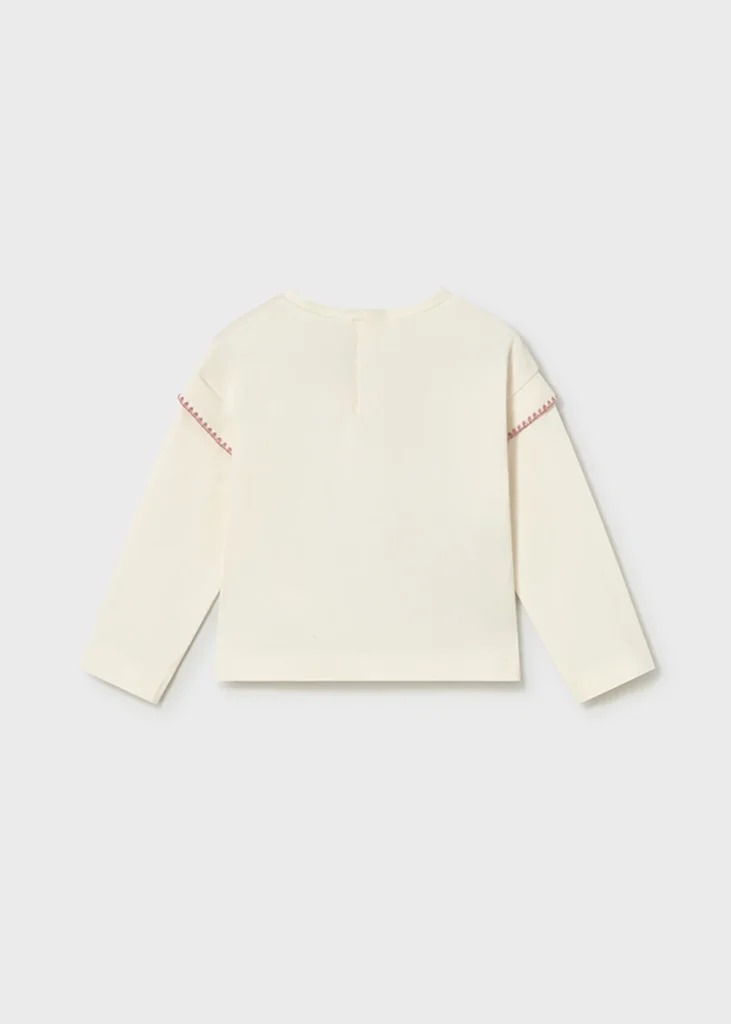 mayoral Μπλουζα μακρυμανικη 26 1088 30 Μπεζ / Ροζ