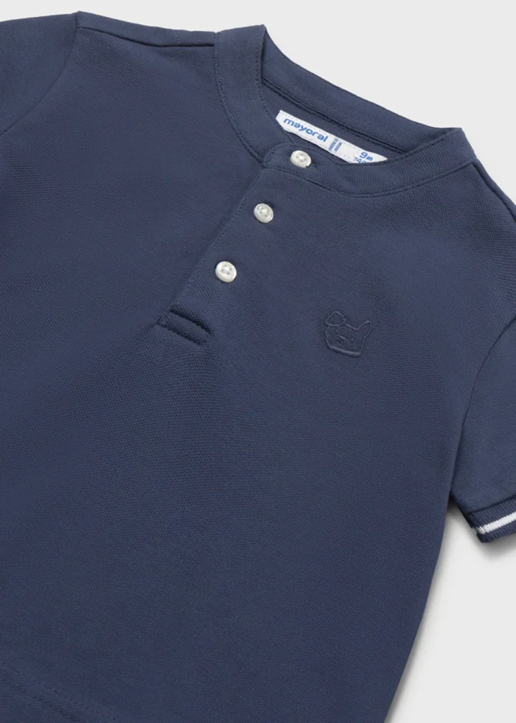 mayoral Πολο κοντομ γιακας mao 26 1106 34 Πετρόλ