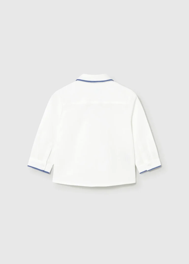 mayoral Πουκαμισο μακρυμ αμπιγε παπιγ 26 1115 73 Λευκό