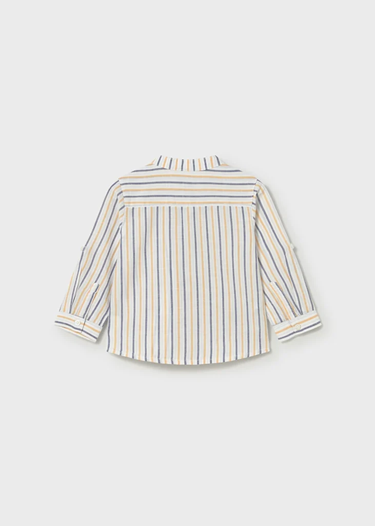 mayoral Πουκαμισο μακρυμ λινο γιακ μα 26 1116 36 Ροδακινί