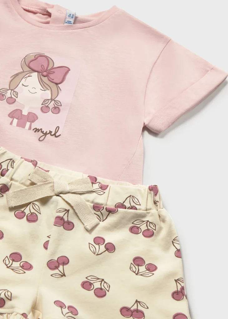 mayoral Σετ σορτς 26 1205 49 Ροζ / Φούξια